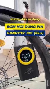Bơm Lốp Điện Tử Ô Tô Xe Máy Jumbotec B01 (Plus) Pin 5200mAh – Đo Áp Suất Lốp BH 12 Tháng