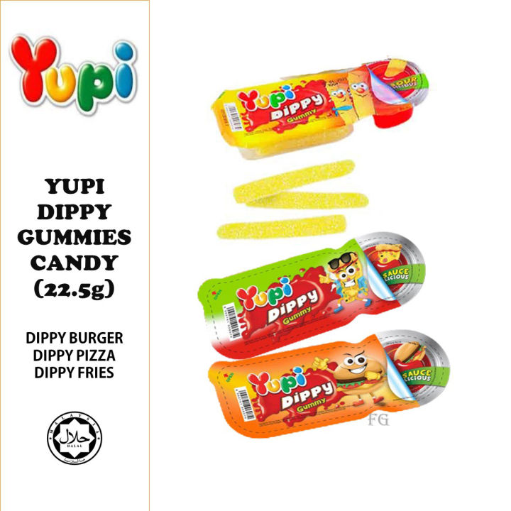 YUPI DIPPY GUMMIES CANDY (22.5g) | Lazada