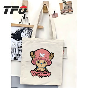 TFO Tote Bag One Piece the Straw Hat Pirates Monkey D. Luffy Versatile Ideal for College School