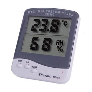 High Precisions Digital Temperature Humidity Monitor Maximums/Minimum Memory Function For Indoor Environment Control