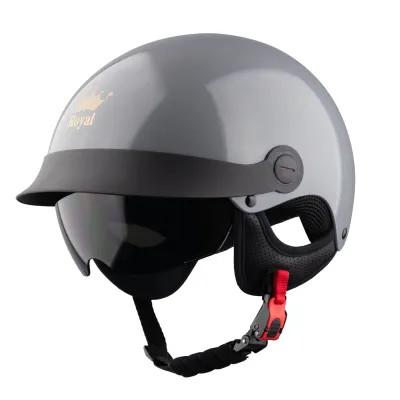 MŨ BẢO HIỂM NỬA ĐẦU 1/2 LÓT THÁO RỜI 1 KÍNH ÂM CHÍNH HÃNG ROYAL M163LT