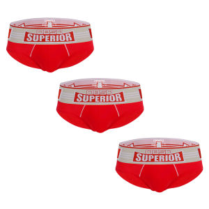 CMENIN BS 3Pcs Mới Cotton Jockstrap Quần Lót Người Ngắn Gọn Hông Nâng Trượt Gợi Cảm Quần Lót Nam Quần Đùi Nam Quần Lót BS842