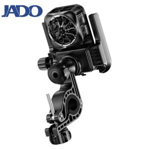 Cooling Motorcycle Phone Mount Anti-Shake Motorcycle Phone Holder Navigation Bracket for Motorcycle Bicycle Scooter