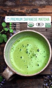 Premium grade Japanese Organic UJi Matcha Green Tea Powder