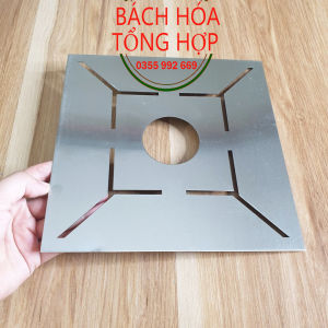 Thước đo cắt gạch ốp lát cống thoát nước bằng INOX chuyên dụng bút lấy dấy.