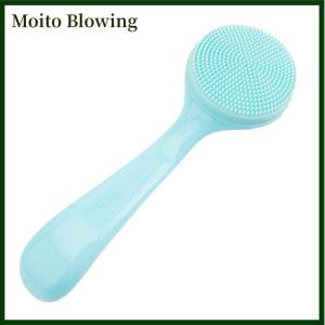 Moito Silicone Facial Cleanser Brush Soft Face Massage Washing Brush Blackhead Remover