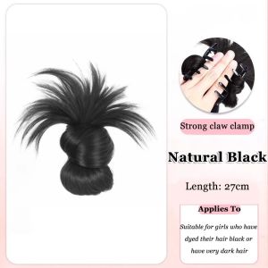 Ponytail Clip Hair Extensions Headbands and Hair Accessories Bow Tie Ponytail Synthetic Wig