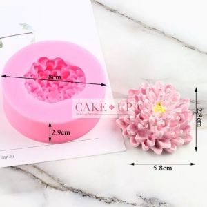 Cetakan Fondant Bentuk Bunga Flower Silikon Rose Peony Mawar Silicone Mold