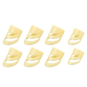 2 kích cỡ tùy chọn 8 cái Guitar ngón tay cái ngón tay Picks hở có thể điều chỉnh thiết kế ngón tay ngón tay cái plectrums cho guitar điện banjo