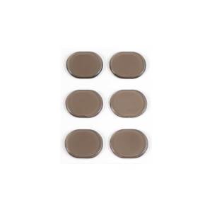 6pcs Alat Musik Drum Set Damper  Pad Drum Gel Silicone Silikon Gel Drum Peredam Mute