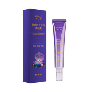 🔥Hot selling item 🔥All Skin Types/Non Greasy/Yapin Water Light Pearl Bare Cream/Glow No Makeup Cream/Firming Natural Concealer/Suitable for Daily Commute/No Makeup Look Dating Office Light/Makeup Quick Touch Up Base Makeup Essential雅屏水光珍珠素颜霜