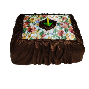 Sarung Tudung Saji Kotak Motif Cassanova Bunga