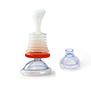 MMLUCK Easy To Use Choking Emergency Device Anti Suffocation Breathing Trainers Asphyxia CPR Emergency Device Practical Anti Choking Rescue Device Asphyxia Rescue