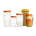 PLASTIC PEANUT BUTTER JAR SAUCE BOTTLE ATCHARA CONTAINER PICKLE BOTTLE JAR CANISTER BOTE. 