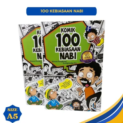 Komik 100 Kebiasaan Nabi Komik Murah Kisah Sejarah Nabi