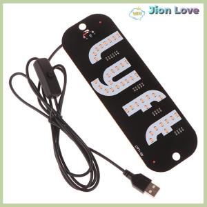 Jion Love LED Signal Light Taxi Signal Lamp For Lyft Logo Light USB LED Cab Panel Indicator Lights Signal Lamp Auto Decoration Lamp
