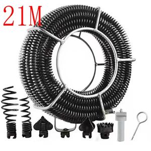 [OD218] In stock Professional Flexible Wire Spring Toilet Sewer Drain Clog Sewer Cleaner Tools