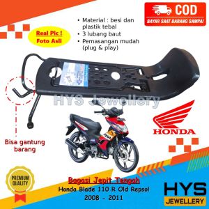 [COD] Bagasi Tengah HONDA Blade Repsol 110 R Old Lama 2008 - 2011 - Penjepit dan Gantung Barang Variasi Motor