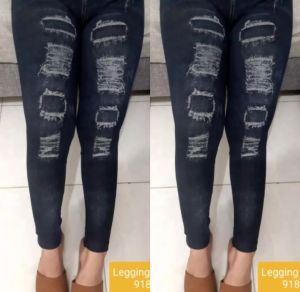 FAISAN STORE-LEGGING JEANS RT/LEGGING WANITA/LEGGING IMPORT