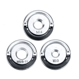 MTen M14 5/8-11 Angles Grinder Quick Release Nut Locking Design Retaining Flange Nut for Fast Accessory Changes