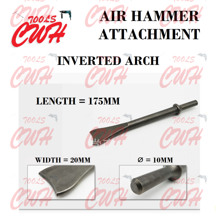 PRC PNEUMATIC AIR DEMOLITION HAMMER HACKER HACK HACKING CHISEL