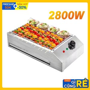 Bếp nướng điện hải sản hàu ngao nướng thịt không khói