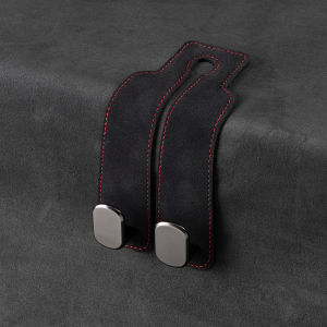 【MY Stock】Multifunctional Car Seat Back Flipping Sheepskin Double Hook Split Bimetal Tumbled