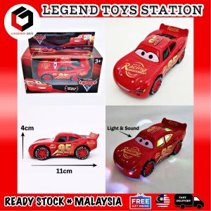 CARS 3  McQUEEN ACTION FIGURE LIGHT AND SOUND SUPER CAR  COLLECTION KIDS TOY PLAY SET