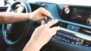 Car Handphone Holder Mobile Aircond Holder Stand