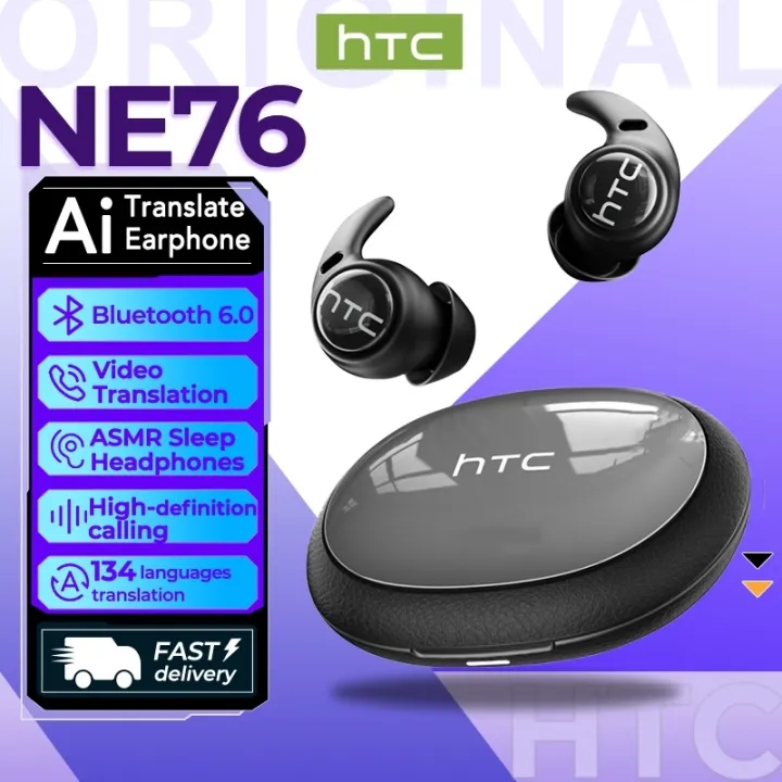 HTC%20NE76%20AI%20Translation%20Earbuds%20Bluetooth%206.0%20Earbuds%20ASMR%20Sleep%20Headphones%20Real-time%20Translation%20Noise%20Cancellation%20HiFi%20High-Definition%20Sound%20Quality%20Call%20Noise%20Reduction%20With%20Mi%20-%20Image%202