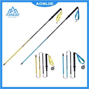 GẬY AONIJIE CHẠY TRAIL TREKKING MIX CARBON E4210