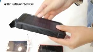 Bank Kuasa Tenaga Solar Kompas 26800 Lampu Depan Berkembar Kalis Air Sumber Elektrik Mudah Alih Luaran Berkapasiti Besar