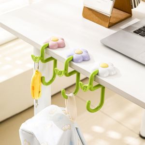 beautify the environment Book bag hook Hook Rack Organize cleaning utensils Soft material loadbearing Cute Hook device multifunction Suitable for school families Decorative