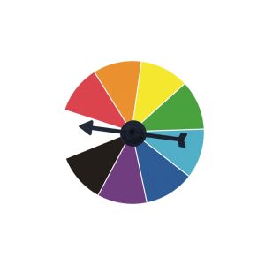 Roda Undian Putar Meja Atau Dinding Roulette Spin Wheel Of Fortune Roda Keberuntungan Spinning Wheel  10/20Cm