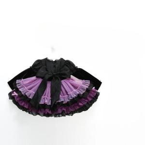 ULEEK Christmas Anime Sanrio Cosplay Princess Dress Kuromi Lolita Childrens Costume Dresses Puffy Skirt Suit Cute Girls Dress Halloween Gifts