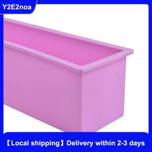 【Local shipping】 1200g Silicone Soap Mould Rectangular Toast Loaf Mold Handmade Form Soap Tool