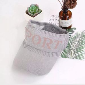 Topi Wanita Knit Visor SPORT Baseball Cap Topi SPORTS Olahraga Rajut Katun Topi Pantai Sunshade TOPI CAP GOLF SPORT ANTI SILAU TOPI OLAHRAGA BOLONG TOPI GOLF KOREA BAHAN RAJUT TOPI SPORT
