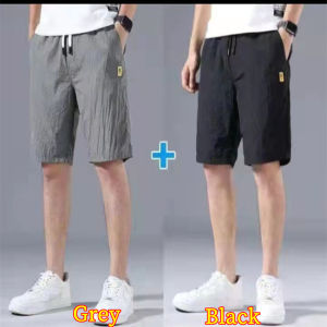 Shorts mens 2024 new spring and summer ice silk quick-drying sportswear outerwear fashion trend casual loose mens half pants