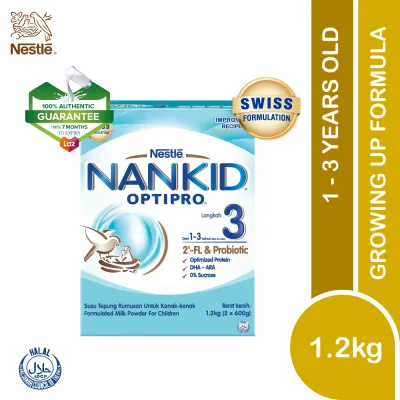 NANKID OPTIPRO Step 3 1.2kg Growing Up Milk for Children 1-3 Years Old and above