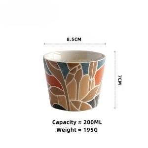 OMK Japanese Ceramic Tea Set Suitable for 2 people Teapot X 1pcs+Cups X 2pcs Ceramic Teacup Gift Box