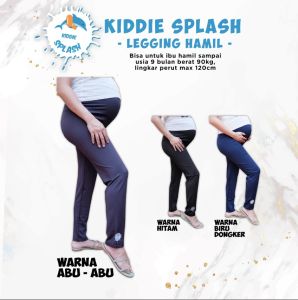 Celana Pregnant Maternity Wear | Sport Yoga Legging Renang Mom | Legging Ibu Hamil - KIDDIE SPLASH