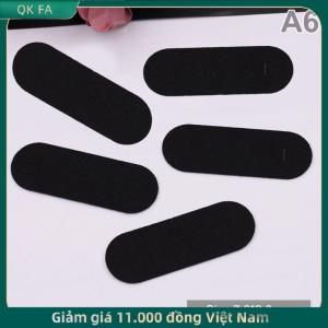 QK FA ✨ 100pcs hình bầu dục không dệt xé thả snap clip miếng đệm hình chữ nhật cảm thấy miếng vá appliques cho hình chữ nhật kẹp tóc phụ kiện