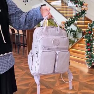 New Womens Fashion Versatile Lightweight Water Resistant Durable Oxford Cloth Travel 14 Inch Laptop Backpack