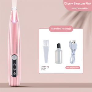 Dog Paw Trimmer Low Noise Rechargeable Cordless Pet Grooming Kit with LED Light & Display & Waterproof Safe Paw Clipper