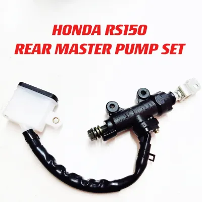 Honda RS150 RS150R RS 150R V1 V2 V3 RSX RS-X 150 RSX150 Disc Brake Pump Rear Master Pump + Cup Brek Pam Belakang Assy