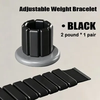 MLADEN Sports Weight-bearing Bracelets Wearable Wrist & Ankle Silicone Weights Bracelets for Running Training Fitness