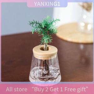 [COD] PkYeG KITCHEN Transparent Flower Pot Hydroponic Automatic Water Absorption Plastic Flower Pot