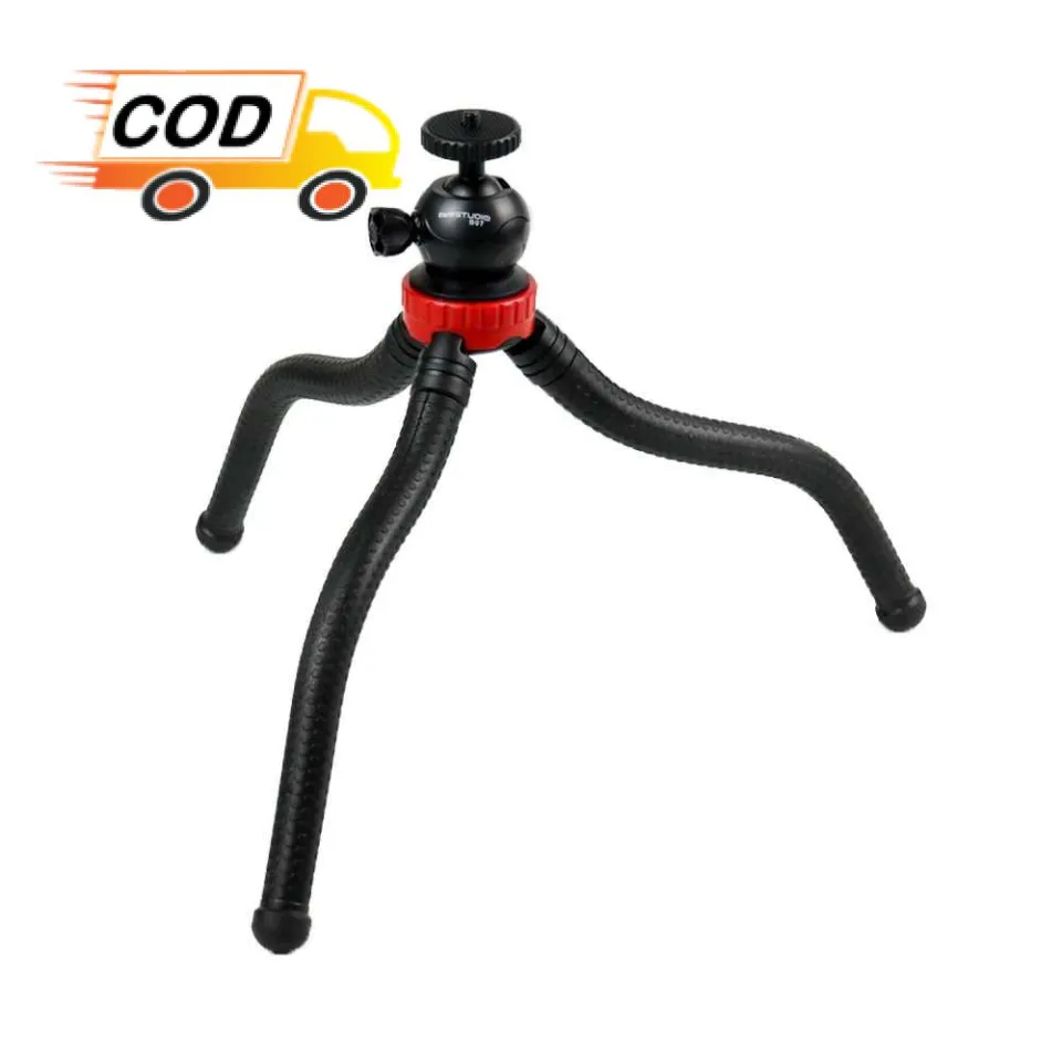 Tripod Gurita Kamera DSLR Hp Handphone Mini Flexible Octopus GorillaPod  Kaki Fleksible