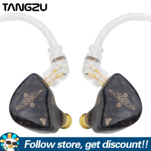 TANGZU WAN ER ER หูฟังเอียร์บัดเพลง HIFI ออดิโอไฟล์หูฟัง IEM หูฟังเอียร์บัดอินเอียร์ไดรฟ์เวอร์ไดนามิก10มม. ตัดเสียงรบกวนหูฟังมีสายเล่นเกมกีฬาวิ่ง2pin จอภาพดีเจที่ถอดออกได้สำหรับมือถือแอนดรอยด์ IOS MP3เครื่องเล่น MP4คอมพิวเตอร์แท็บเล็ต