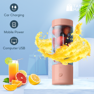 Taylor Mall SG Portable Juicer Cup | Healthier Choice | Protein Shakes | Fruit Juice Blender | 4 blades | Local Stock | Korean Style